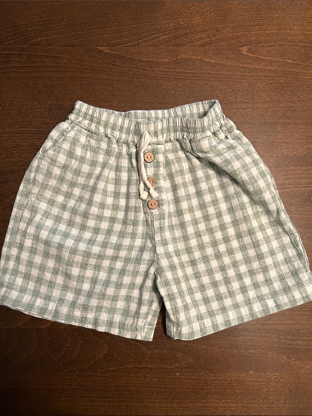 Gingham Shorts